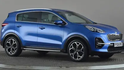 Używany Kia Sportage GT-Line 177 KM (130 kW) 2020 Niebieski SUV