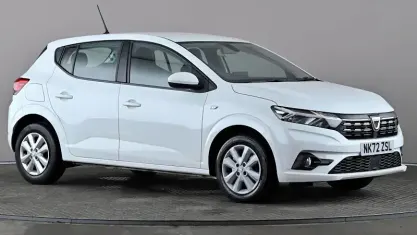 Begagnad Dacia Sandero Comfort 91 HK (66 kW) 2022 Vit Halvkombi