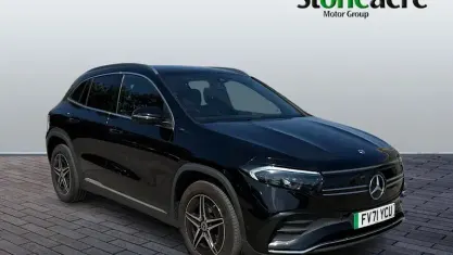 Used Mercedes EQA250 AMG line 139 kW (190 HP) 2022 Black SUV