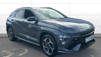 Used Hyundai Kona N Line 137 HP (100 kW) 2025 Grey SUV
