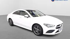 White Used 2022 Mercedes CLA250e AMG Line Premium Plus Sedan | £26,099 (Fair price)