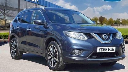 Second-hand Nissan X-Trail N-TEC 131 CP (96 kW) 2016 Albastru SUV