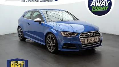 Blue Used 2017 Audi S3 Sportback Advanced Hatchback | £20,050 (Good price)