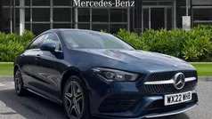 Blue Used 2022 Mercedes CLA250e AMG Line Premium Sedan | £20,625 (Fair price)
