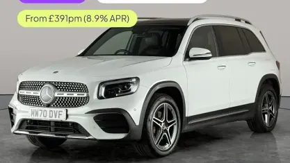 Used Mercedes GLB200 AMG Line Premium Plus 163 HP (119 kW) 2021 White SUV
