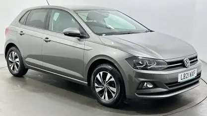 Used VW Polo Match 95 HP (69 kW) 2021 Grey Hatchback