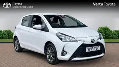 White Used 2019 Toyota Yaris Hatchback | £13,005 (Fair price)
