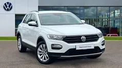 Pure white Used 2020 VW T-Roc SE SUV | £16,342 (Fair price)