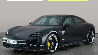 Used Porsche Taycan Performance Package 559 kW (761 HP) 2022 Black Sedan
