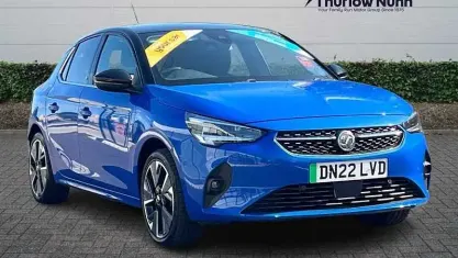 Used Vauxhall Corsa-e Elite 100 kW (136 HP) 2022 Blue Hatchback