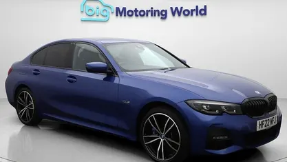 Blue Used 2022 BMW 330e M Sport Sedan | £21,831 (Fair price)
