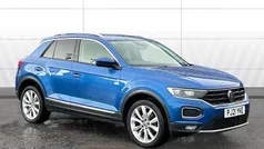 Blue Used 2021 VW T-Roc SEL SUV | £16,907 (Fair price)