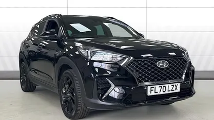 Used Hyundai Tucson N Line 136 HP (100 kW) 2020 Black SUV