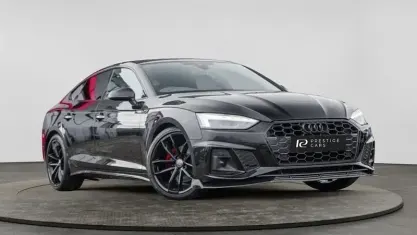 Used Audi A5 Sportback S-Line 204 HP (150 kW) 2022 Black Hatchback