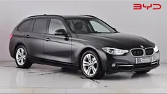 Jet black Used 2018 BMW 318 Sport Line Estate | £11,995 (Fair price)