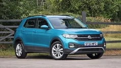 Makena turquoise exclusive paint Used 2022 VW T-Cross SE SUV | £12,975 (Fair price)
