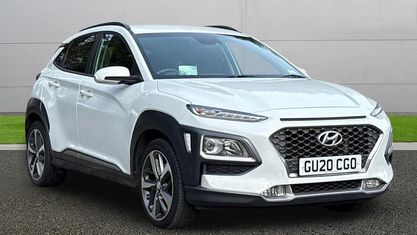 Second-hand Hyundai Kona Premium SE 120 CP (88 kW) 2020 Alb SUV
