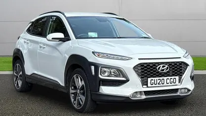 Used Hyundai Kona Premium SE 120 HP (88 kW) 2020 White SUV