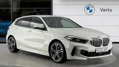 Used BMW 118 M Sport 136 HP (100 kW) 2023 White Hatchback