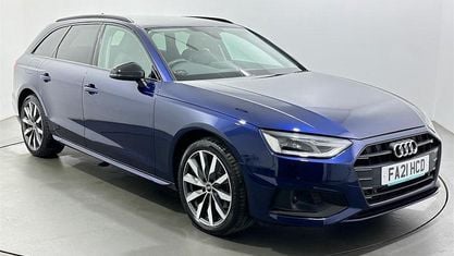 Usado Audi A4 Sport 150 HP (110 kW) 2021 Azul Carrinha