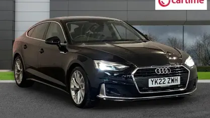 Used Audi A5 Sportback Sport 163 HP (119 kW) 2022 Black Hatchback