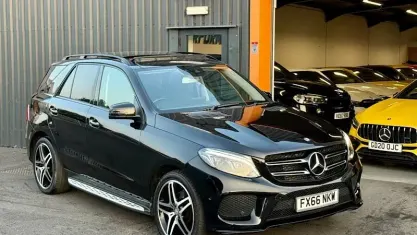 Used Mercedes GLE350 AMG line 258 HP (189 kW) 2016 Black SUV