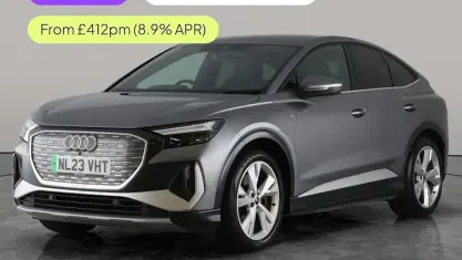 Used Audi Q4 Sportback e-tron S-Line 150 kW (204 HP) 2023 Grey SUV