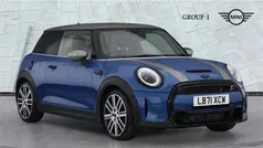 Blue Used 2021 Mini Cooper S Exclusive Hatchback | £20,995 (Fair price)