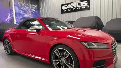 Used Audi TTS 310 HP (228 kW) 2015 Red Cabriolet