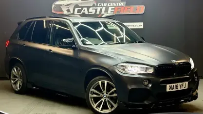 Used BMW X5 M Sport 313 HP (230 kW) 2018 Silver SUV