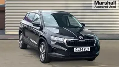 Black magic pearl effect Used 2024 Skoda Karoq SE Drive SUV | £22,350 (Good price)