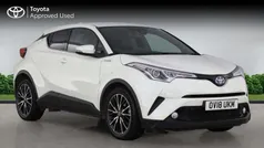 White Used 2018 Toyota C-HR SUV | £16,000 (Fair price)