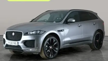 Usado Jaguar F-Pace Chequered Flag 180 HP (132 kW) 2020 Cinzento SUV