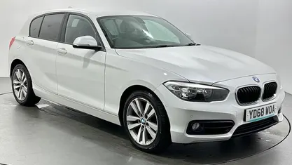 White Used 2018 BMW 118 Sport Line Hatchback | £14,352 (Good price)