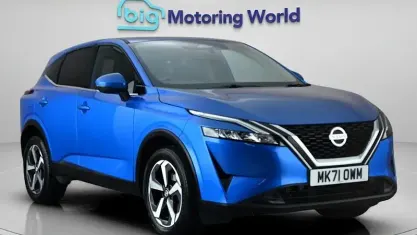 Used Nissan Qashqai N-Connecta 158 HP (116 kW) 2021 Blue SUV