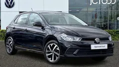 Black Used 2022 VW Polo Life Hatchback | £15,882 (Fair price)