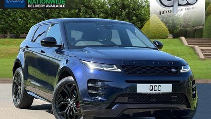 Second-hand Land Rover Range Rover evoque SE Dynamic 207 CP (152 kW) 2022 Albastru SUV