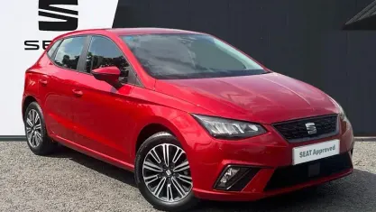 Used Seat Ibiza SE Technology 95 HP (69 kW) 2024 Red Hatchback