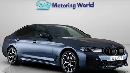 Used BMW 530e M Sport 292 HP (214 kW) 2023 Blue Sedan