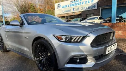 Used Ford Mustang GT Convertible 416 HP (305 kW) 2017 Silver Cabriolet
