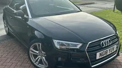 Black Used 2018 Audi A3 Cabriolet S-Line Cabriolet | £19,399 (Fair price)