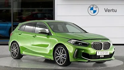 Used BMW M135 Comfort Edition 306 HP (225 kW) 2023 Green Hatchback