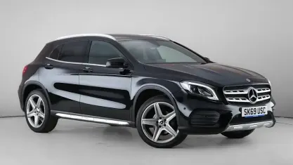 Used Mercedes GLA180 AMG line 122 HP (89 kW) 2019 Black SUV