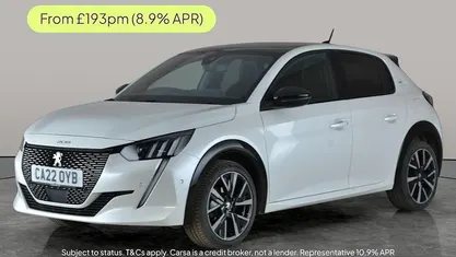 White Used 2022 Peugeot 208 Premium Hatchback | £13,990 (Fair price)