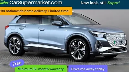 Used Audi Q4 e-tron S-Line 219 kW (299 HP) 2023 Blue SUV