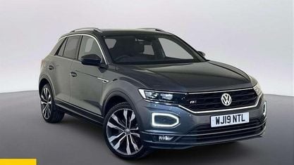Begagnad VW T-Roc R-line 116 HK (85 kW) 2019 Grå SUV