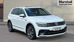 White Used 2019 VW Tiguan R-line SUV | £19,985 (Fair price)