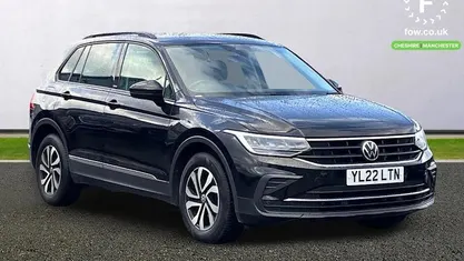 Used VW Tiguan Active 150 HP (110 kW) 2021 Black SUV