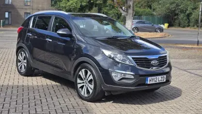 Used Kia Sportage 116 HP (85 kW) 2012 Black SUV