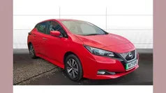 Red Used 2021 Nissan Leaf Acenta Hatchback | £7,995 (Good price)